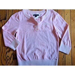 Tommy Hilfiger Pink‎ Sweater Size XL (16) Juniors Girls Cotton Pocket